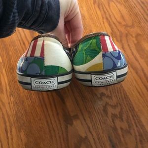 Coach “Marie Patchwork” ballet flat shoes 7.5